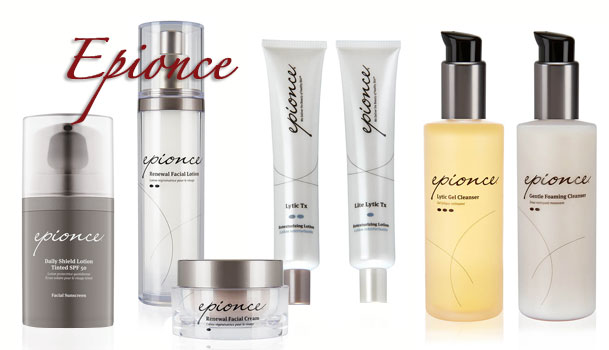 Epionce skin care line